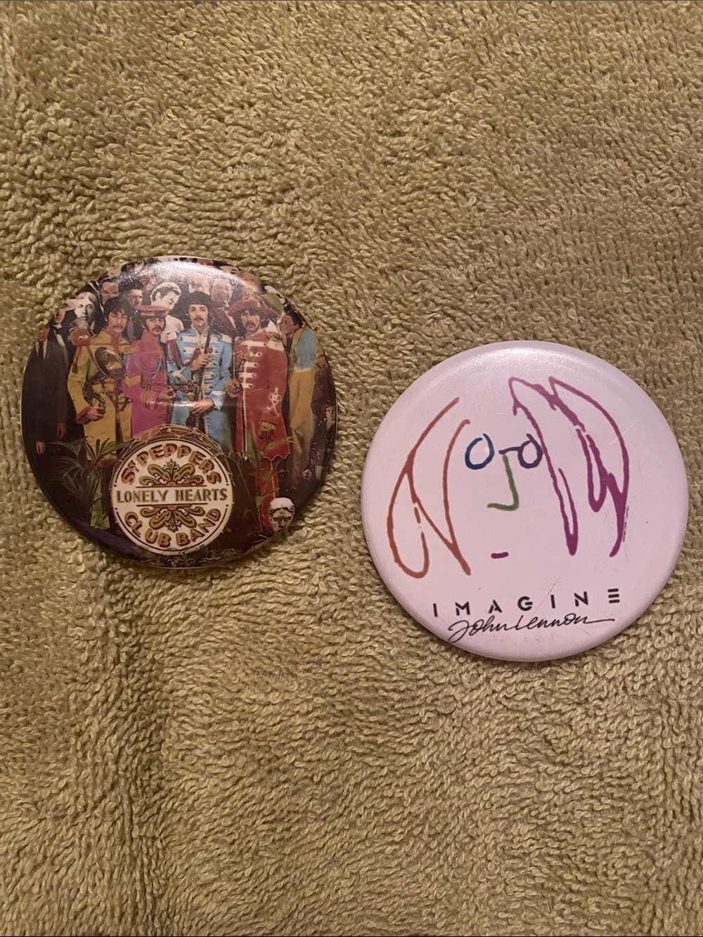 The Beatles Pinback Buttons